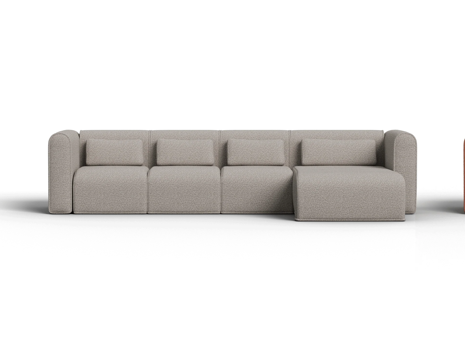 Bangalow Modular Sofa - Chaise - Image 17